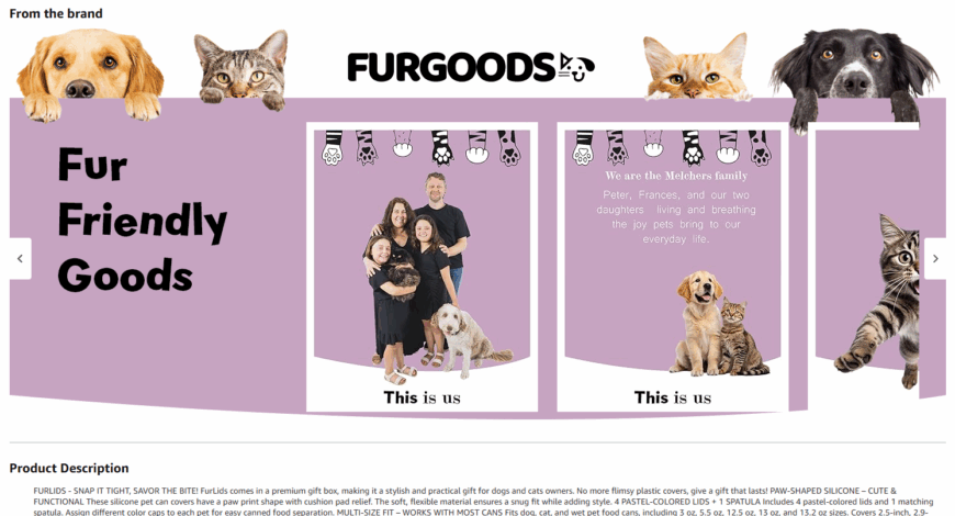 Our Brand Story Is Now Live on Amazon